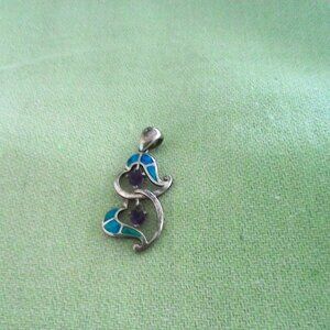 Unique Double Heart Pendent